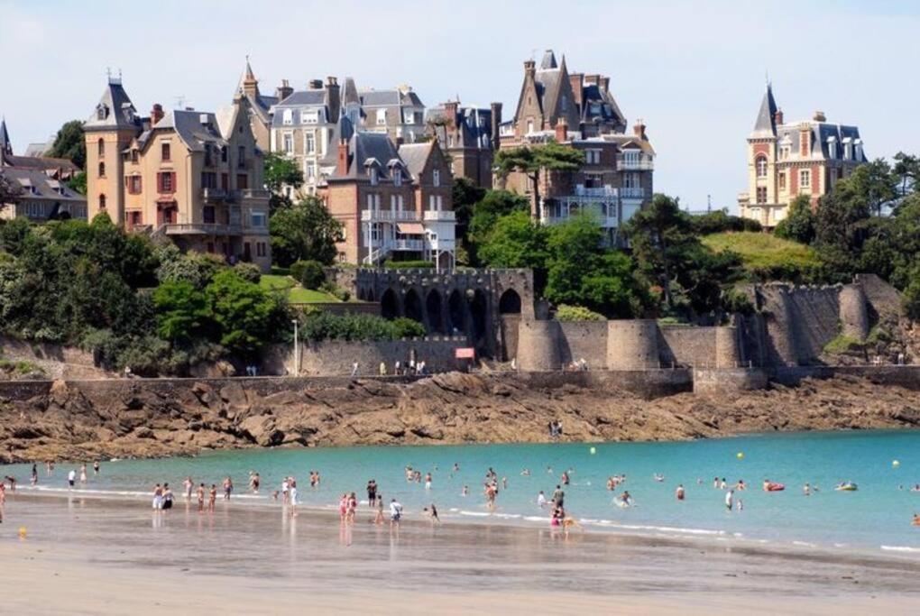 Beach Appart - Studio Dinard Centre A 50M De La Plage Exterior photo